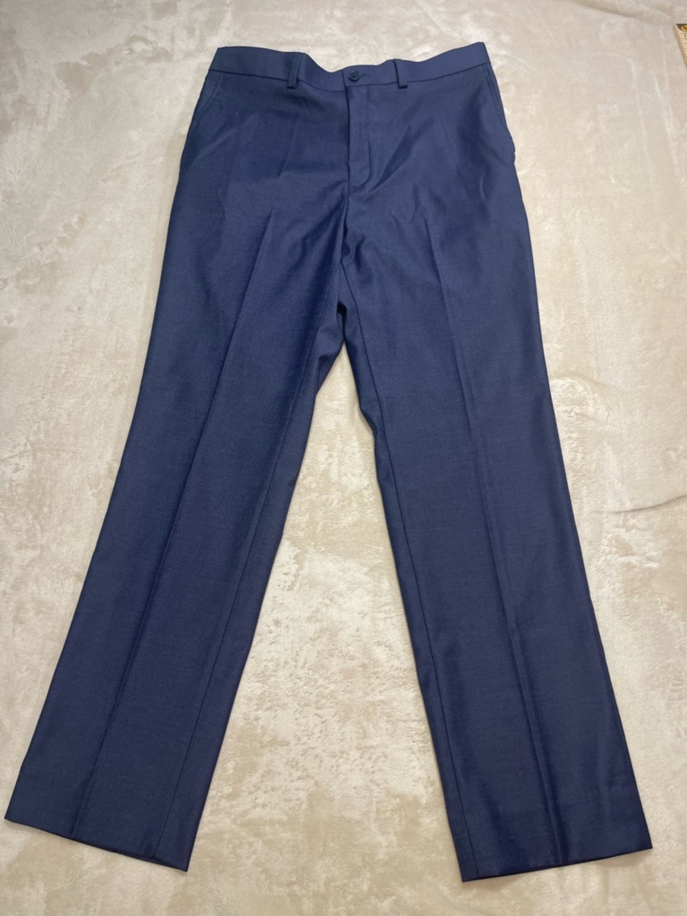 NWT Joseph Abboud Boys 16H Blue Dress Pants Flat Front